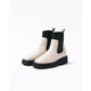 日本製【防水】Emma Francis 履帶側邊戈爾靴 (9010a-L 177)(Ivory leather)（アイボリー レザー）