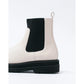 日本製【防水】Emma Francis 履帶側邊戈爾靴 (9010a-L 177)(Ivory leather)（アイボリー レザー）
