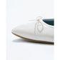 日本製【晴雨兼容】Emma Francis尖頭平底芭蕾舞晴雨鞋(01a-E 159)(White enamel)（ホワイト エナメル）