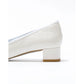 日本製【相容雨天】Emma Francis 尖頭3cm跟芭蕾舞鞋(3002a-E 159)(White enamel)（ホワイト エナメル）