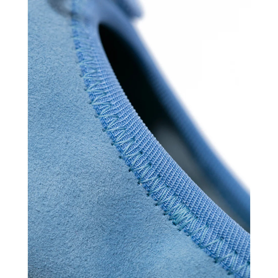 日本製【珍珠色調防水】Emma Francis圓頭平底芭蕾舞鞋(02b-L S121)(Light blue suede)（ライトブルー レザースエード）