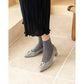 日本製 Emma Francis 尖頭3cm跟珠寶搭扣高跟鞋(3002b-ST 153)(Gray satin)（グレー サテン）