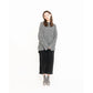 日本製 Emma Francis 尖頭3cm跟珠寶搭扣高跟鞋(3002b-ST 153)(Gray satin)（グレー サテン）
