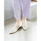 日本製 Emma Francis 尖頭3cm跟珠寶搭扣高跟鞋(3002b-ST 158)(White satin)（ホワイト サテン）