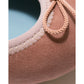 日本製【珍珠色調防水】Emma Francis尖頭平底芭蕾舞鞋 (01b-L S198)(Pink beige leather suede)（ピンクベージュ レザースエード）