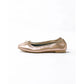 日本製【珍珠色調防水】Emma Francis尖頭平底芭蕾舞鞋 (01b-L M144) (Pink leather mylar)（ピンク レザーマイラー）