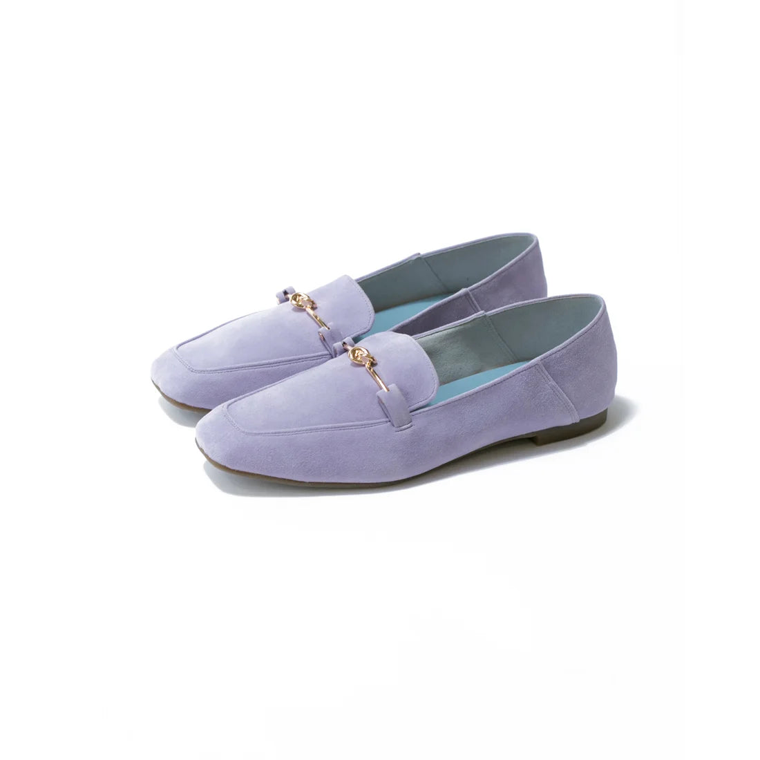日本製[防水]Emma Francis 平底樂福鞋(03e-LS 127)(Light purple leather suede) （ライトパープル レザースエード）