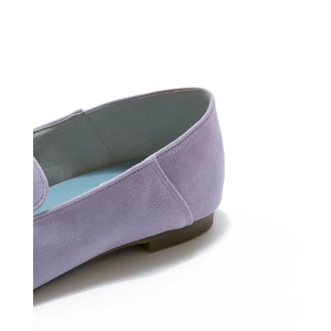 日本製[防水]Emma Francis 平底樂福鞋(03e-LS 127)(Light purple leather suede) （ライトパープル レザースエード）