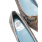 日本製 Emma Francis 平底尖頭蕾絲芭蕾舞鞋(01l-L 155)(Charcoal gray lace)（チャコールグレー レース）