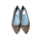 日本製 Emma Francis 平底尖頭蕾絲芭蕾舞鞋(01l-L 155)(Charcoal gray lace)（チャコールグレー レース）
