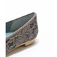 日本製 Emma Francis 平底尖頭蕾絲芭蕾舞鞋(01l-L 155)(Charcoal gray lace)（チャコールグレー レース）