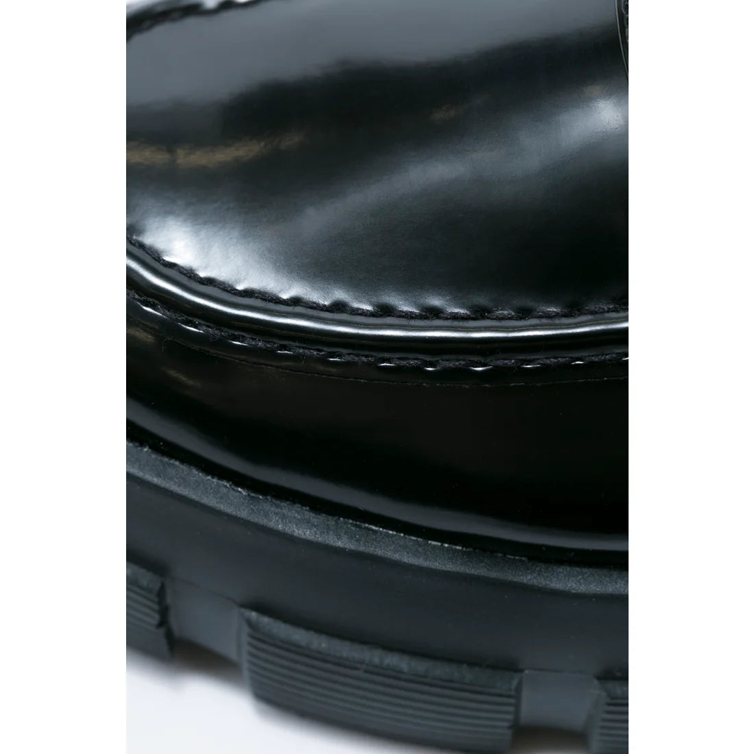 日本製【晴雨兼容】Emma Francis 厚底珍珠樂福鞋(1501a-E 101)(Black enamel)（ブラック エナメル）