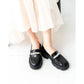 日本製【晴雨兼容】Emma Francis 厚底珍珠樂福鞋(1501a-E 101)(Black enamel)（ブラック エナメル）