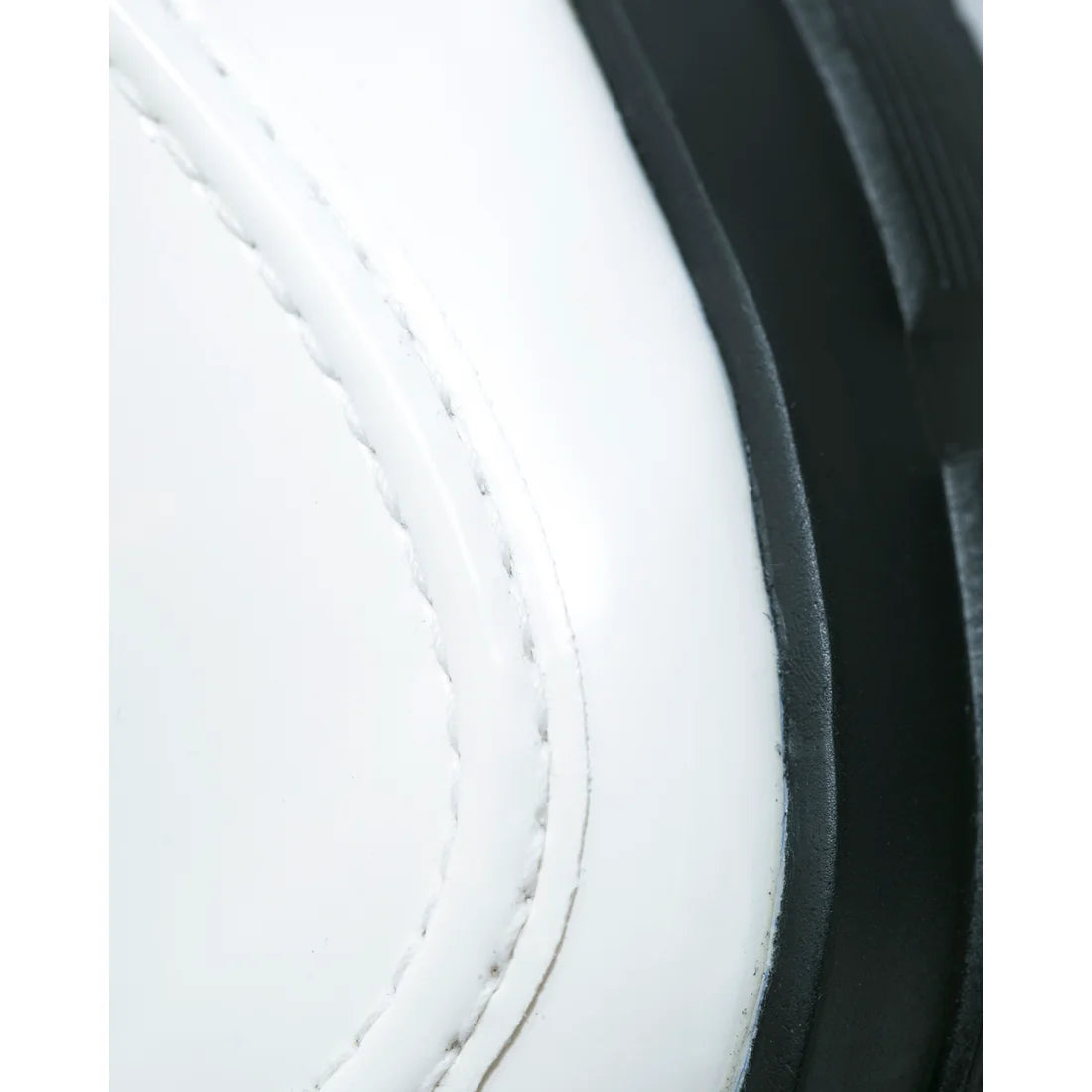 日本製【晴雨兼容】Emma Francis 厚底珍珠樂福鞋(1501a-E 158)(White enamel)（ホワイト エナメル）