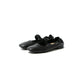 日本製【蘋果皮】【防水】Emma Francis 褶皺腰帶平底鞋 (03j-AP 101)(Black apple leather)（ブラック アップルレザー）