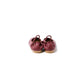 日本製【蘋果皮】【防水】Emma Francis 褶皺腰帶平底鞋 ( 03j-AP 183 )(Bordeaux apple leather)（ボルドー アップルレザー）
