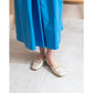 日本製【蘋果皮】【防水】Emma Francis 平底彈性芭蕾舞鞋 ( 03m-AP 177 )(Ivory apple leather)（アイボリー アップルレザー）