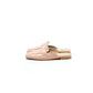 日本製【蘋果皮】【防水】Emma Francis 樂福拖鞋式平底鞋 ( 03q-AP 144 )(Pink apple leather)（ピンク アップルレザー）