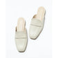 日本製【蘋果皮】【防水】Emma Francis 樂福拖鞋式平底鞋 ( 03q-AP 177 )(Ivory apple leather)（アイボリー アップルレザー）