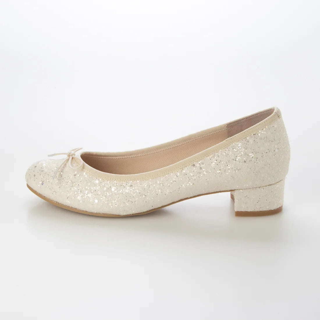 【新品預訂】日本製 Launa lea 3.5cm 踭圓頭跟芭蕾高跟鞋 ( B5601A ) (白色/White)