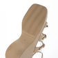 【新品預訂】日本Launa Lea 6cm 方頭綁帶坡跟涼鞋(S161)(杏色/ Beige)