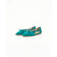 【新品預訂】日本製Emma Francis 緞面側平底鞋（綠色）( 07f-ST 111) Green