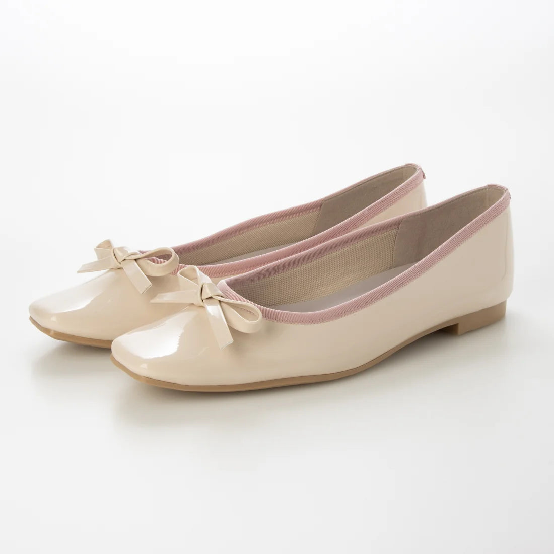 【新品預訂】日本製 Launa lea Rainyday 防水方頭芭蕾鞋 (RB7403A)(淺粉 E / L Pink E )