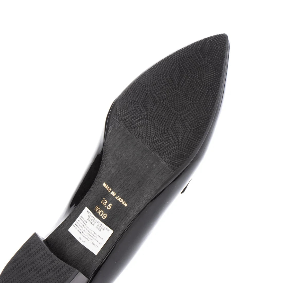 【新品預訂】日本製 Launa lea [雨天應對] 3.5cm粗跟抗水樂福鞋 (R9009) Black E