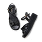【新品預訂】日本製 Launa Lea 5cm踭蝴蝶結帶厚底涼鞋(629)(黑色/ Black)