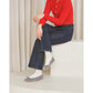 日本製【珍珠色調防水】Emma Francis 真皮 尖頭平底芭蕾舞鞋(01b-L S154)(Dark Grey leather suede) （ダークグレー レザースエード）