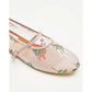 【新品預訂】日本製Emma Francis 碎花歐根紗透網瑪莉珍鞋 (05l-T 144)（粉色薄紗）