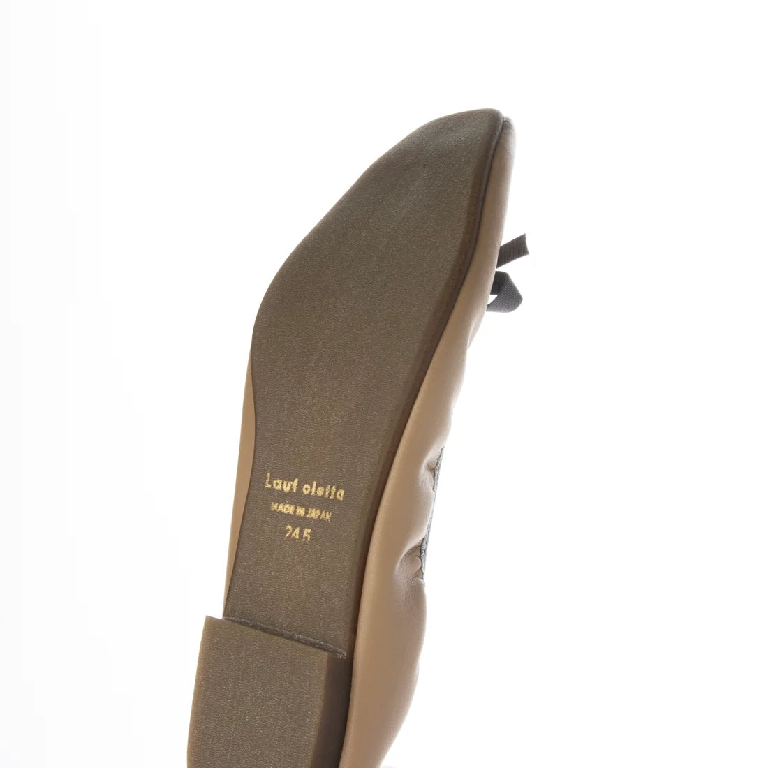 【新品預訂】日本製 Lauf Oletta [All Weather] 全天候柔軟無縫一體式褶皺芭蕾舞鞋 (LRH109 Beige/C) (杏色)