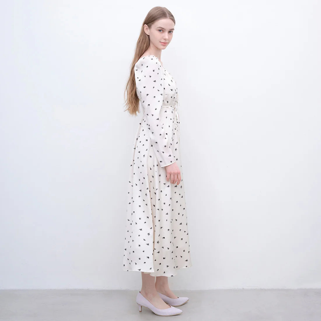 【新品預訂】日本製 Launa Lea Rich 5cm Gold Line高跟鞋 (80009F) (薰衣草Z / Lavender Z)