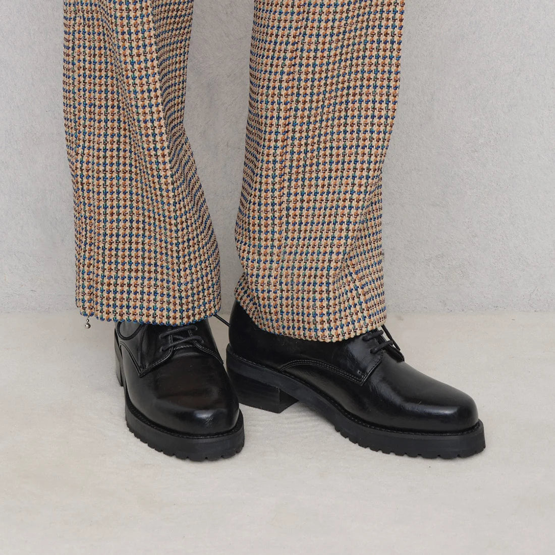 【新品現貨】 Launa lea 4.5cm踭優雅綁帶鞋 (SP036)(Black/ 黑色)