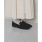 【新品預訂】日本製Emma Francis   [雨天應對] 防水絨面軟樂福鞋（黑色）(02d-L S101)BLK