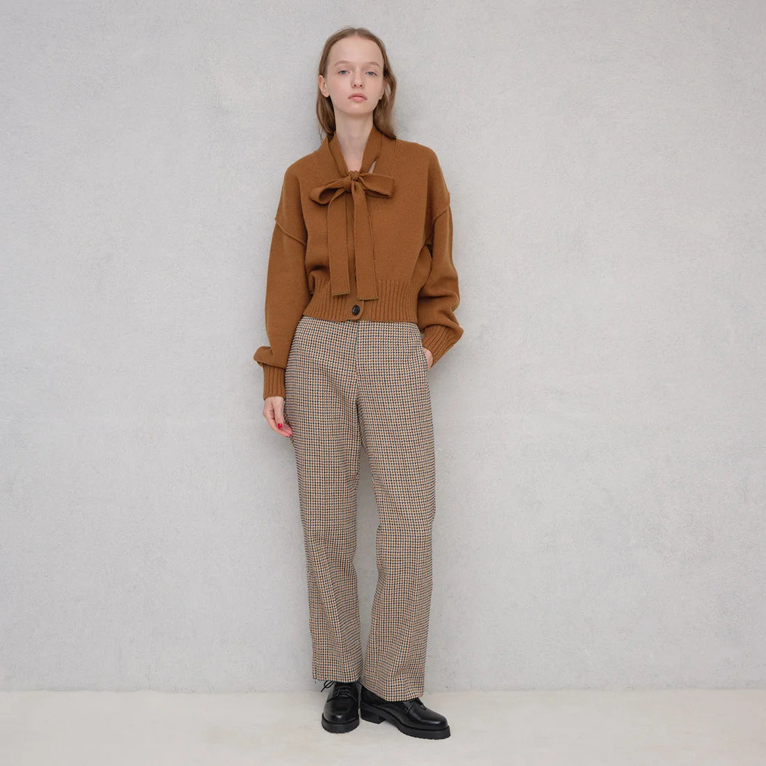 【新品現貨】 Launa lea 4.5cm踭優雅綁帶鞋 (SP036)(Black/ 黑色)