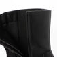 【新品預訂】日本 Lauf Oletta 4cm 輕質厚底側高短靴 (L156 Black)(黑色)