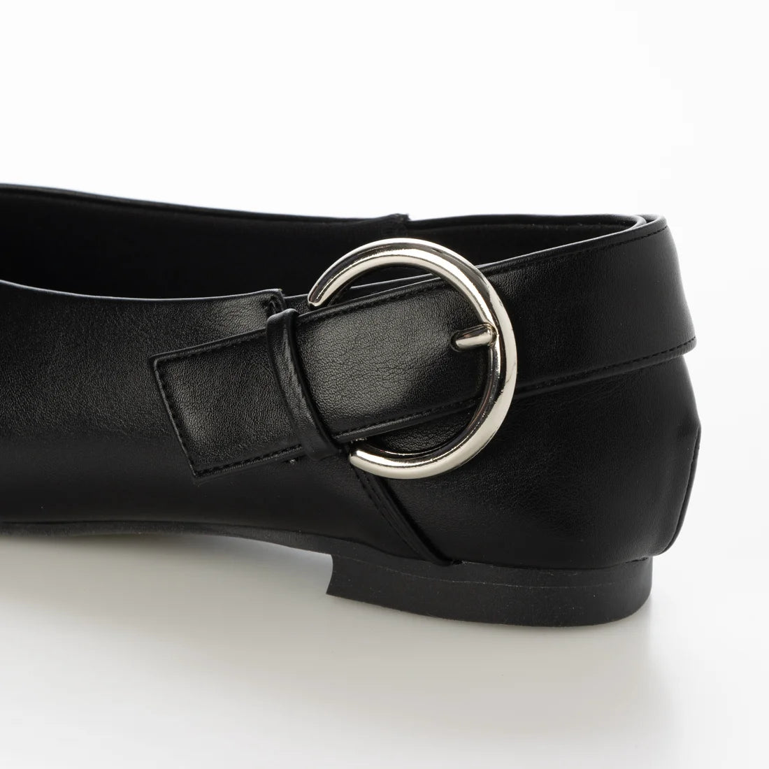 【新品預訂】日本製 Lauf Oletta  [All Weather] 全天候 可踩踭 柔軟大扣環V型平底鞋（LRP139 BLACK）