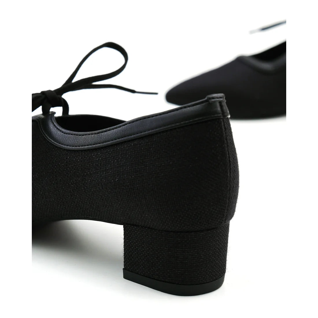 【新品預訂】日本製Emma Francis  3cm踭 經典蝴蝶結高跟鞋（黑色）(3002g-Z 101)