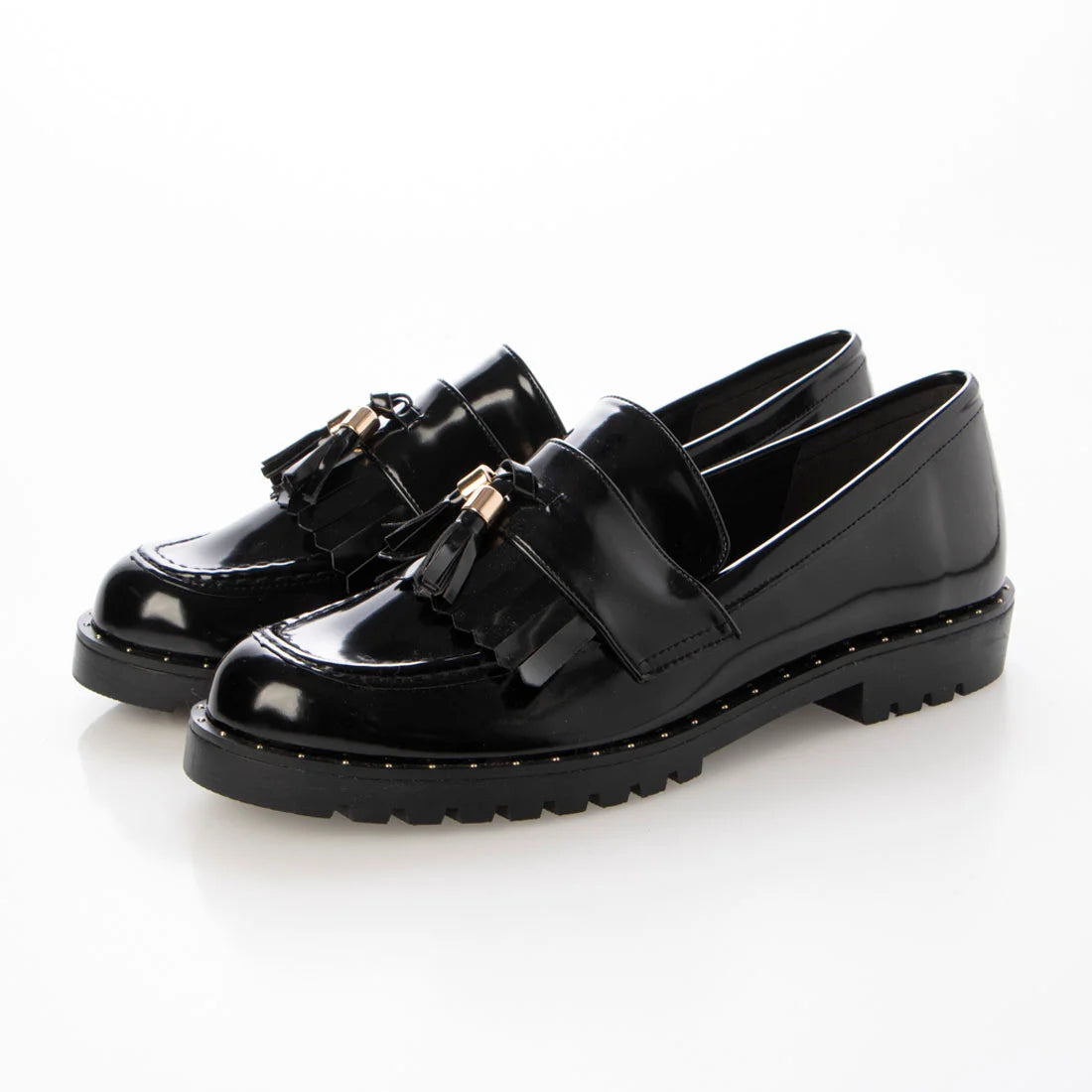 日本製 Launa lea 流蘇樂福鞋(SP035)(Black/ 黑色)