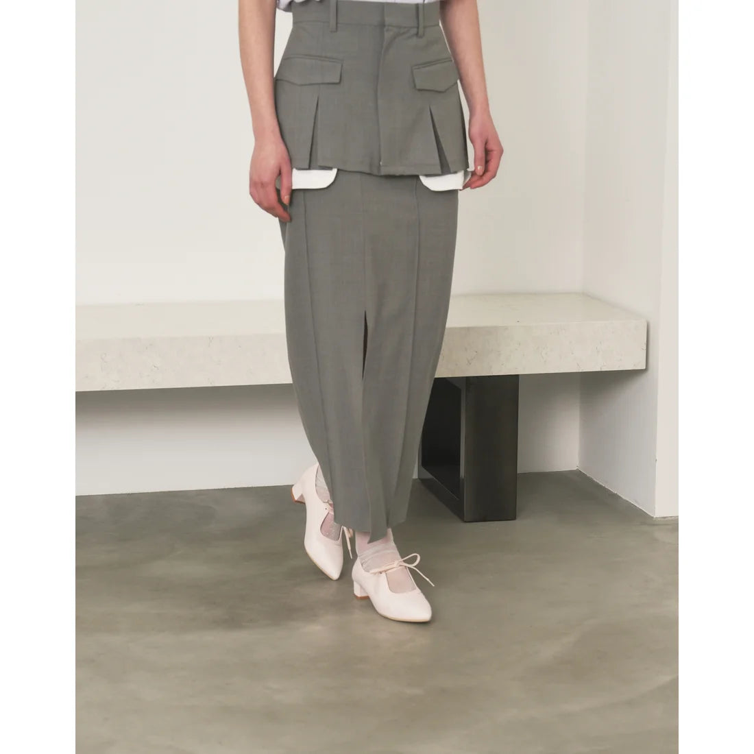 【新品預訂】日本製Emma Francis  3cm踭 經典蝴蝶結高跟鞋（淺粉色）(3002g-Z 145)