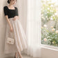 【香港限定】日本製 Launa lea 立體復古提花羅緞蝴蝶平底鞋 (BH1605A)(黑色 / Black)