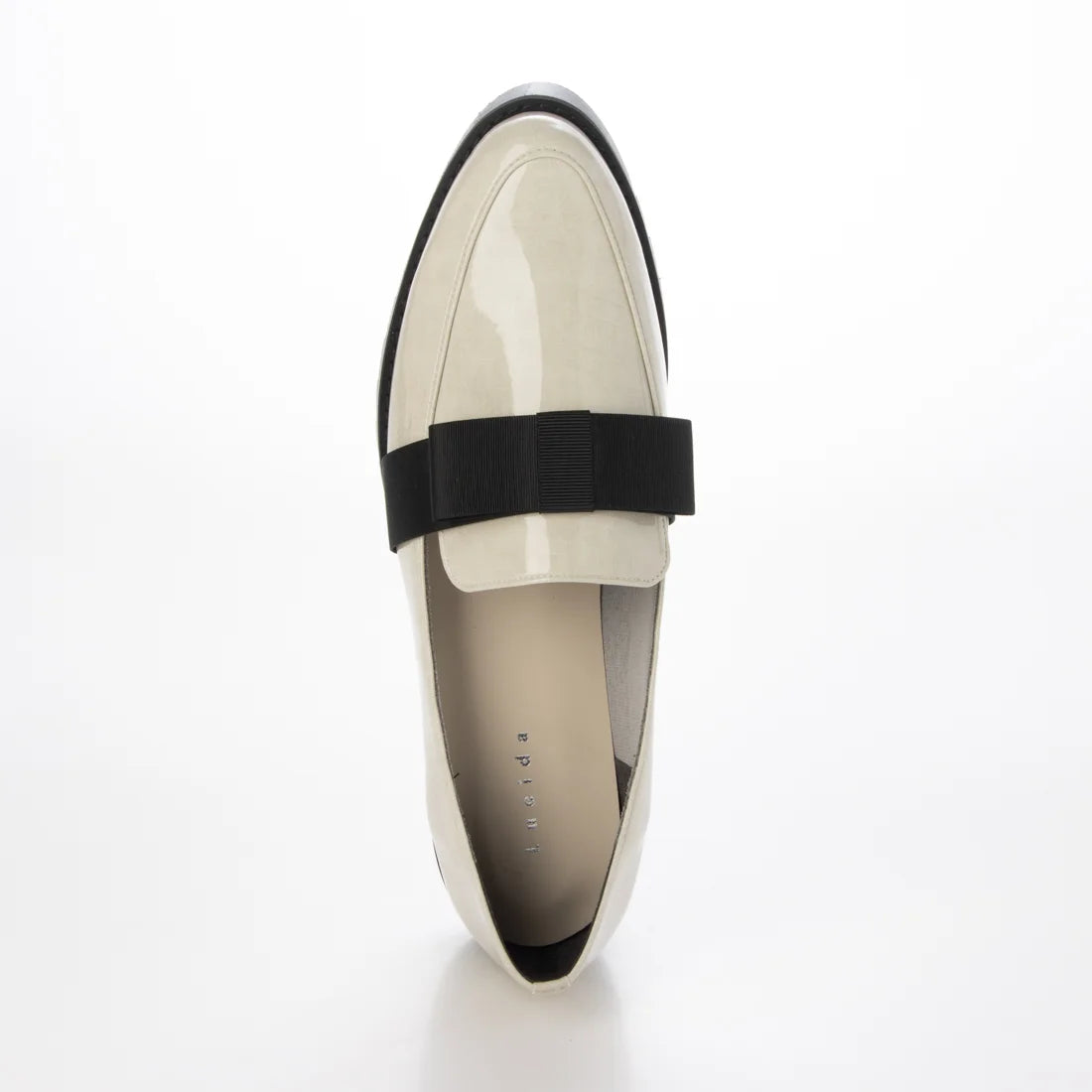 【新品預訂】日本製 潮牌Lucida 防水 象牙白色 Atria 寬帶樂福鞋 ( LC-9021 IVO)