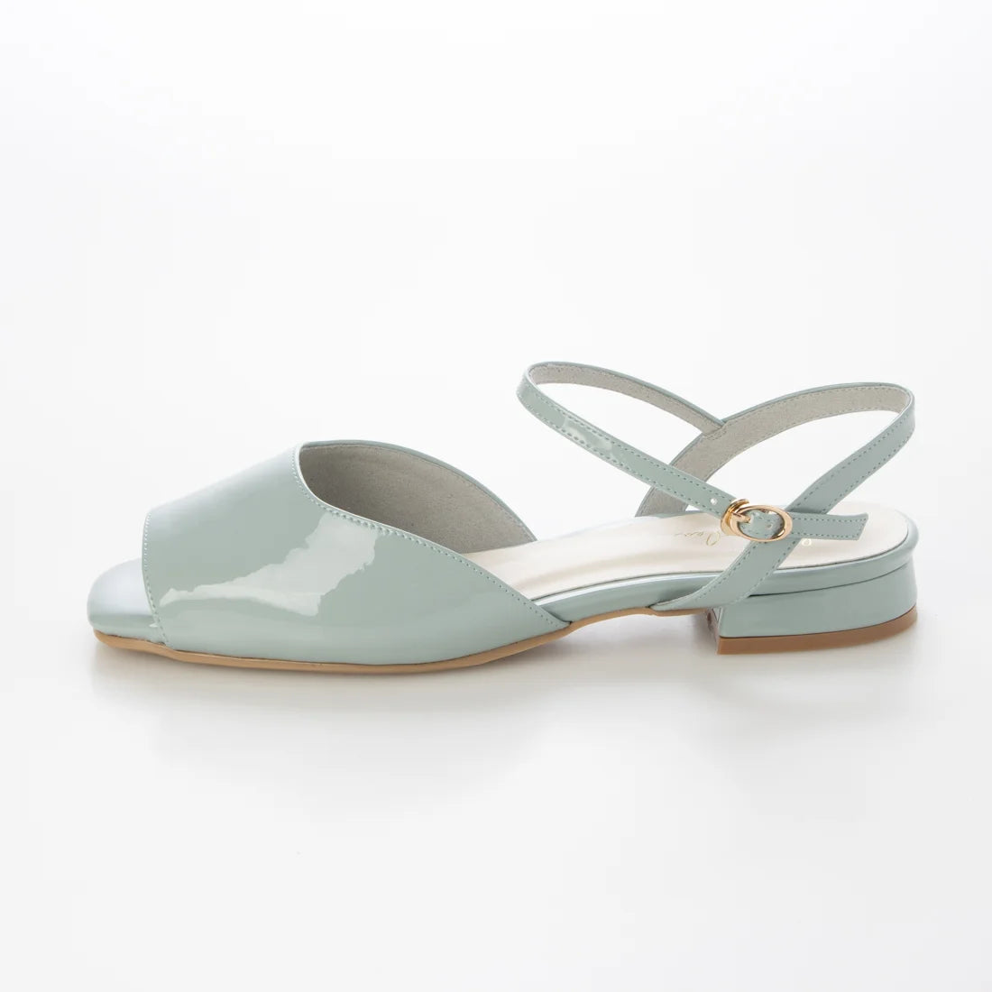 【新品預訂】日本製 Launa Lea 漆皮露趾涼鞋(624)(藍綠色E / Blue Green E)