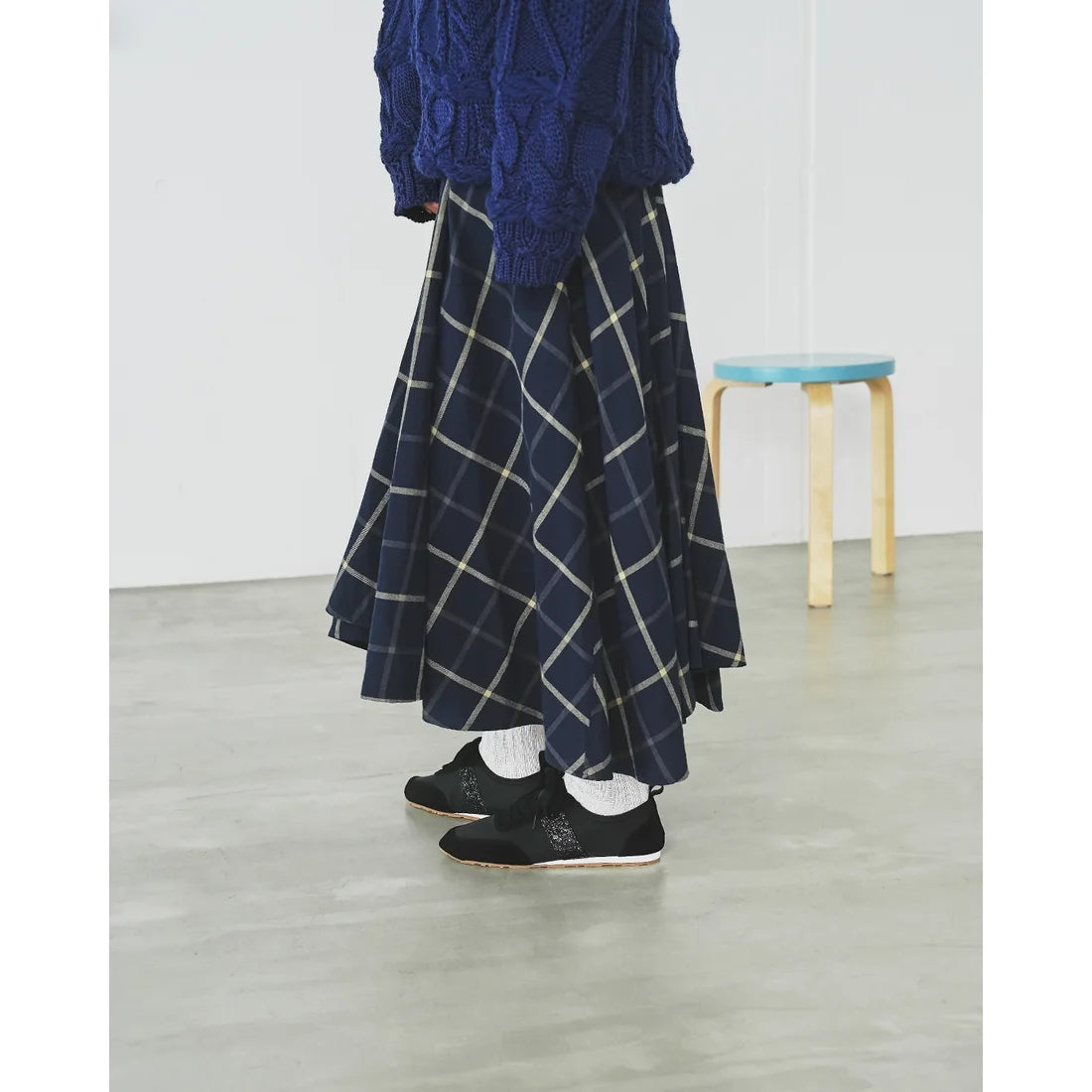 【新品預訂】日本製 [晴雨兩用] Emma Francis 閃粉運動鞋 (黑色閃粉) 09g-G 101 BLK