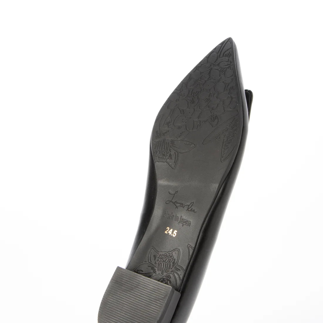 日本製 Launa lea 扣尖頭高跟鞋 (459A) (黑色/ Black)