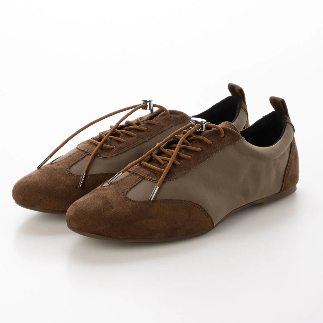 【新品預訂】日本製 Lauf Oletta    彈性鞋帶輕盈運動鞋(LH105A BROWN-S) (棕色)