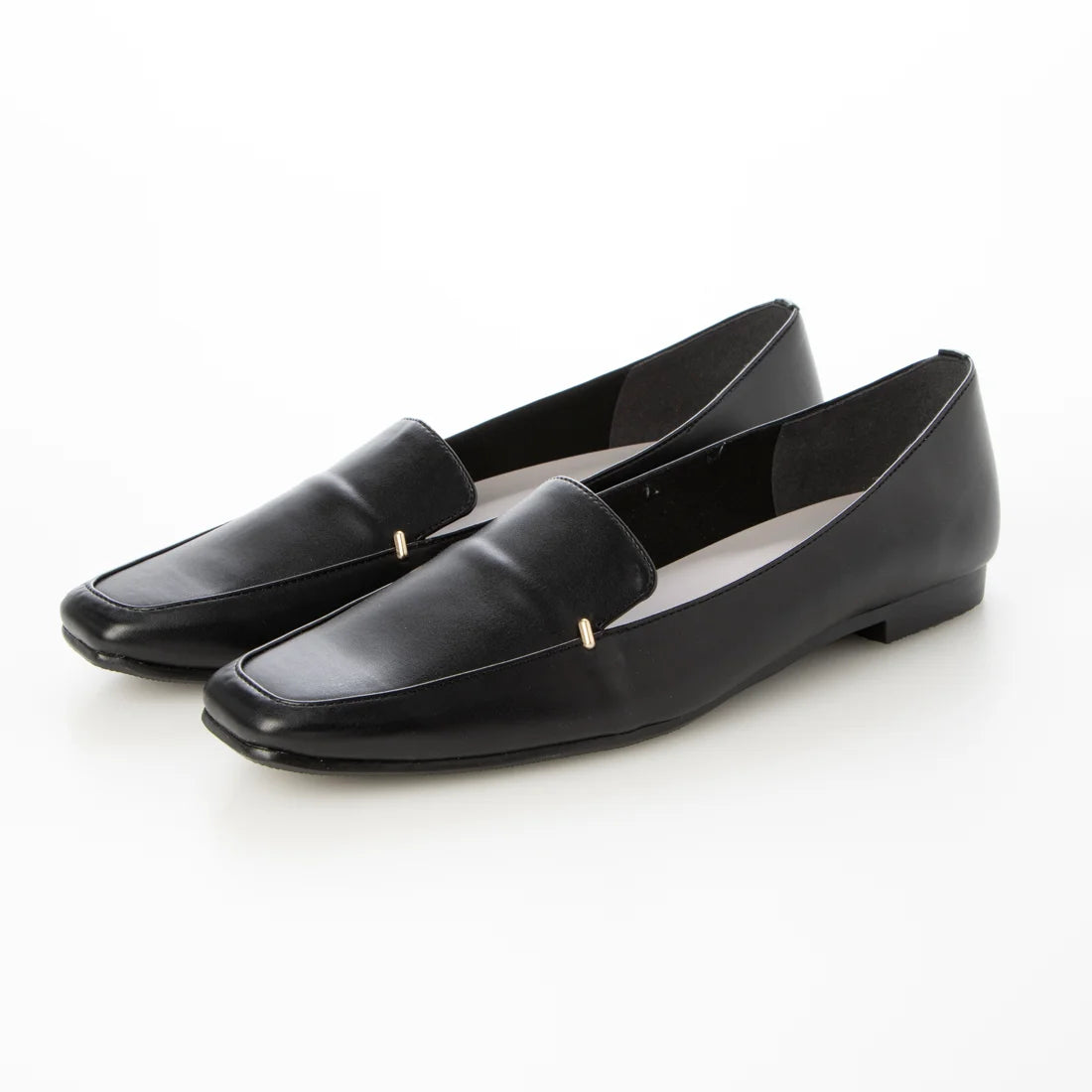 日本製 Launa lea Rainy Day 方頭柔軟晴雨樂福鞋 (R9020)  (黑色/ Black)