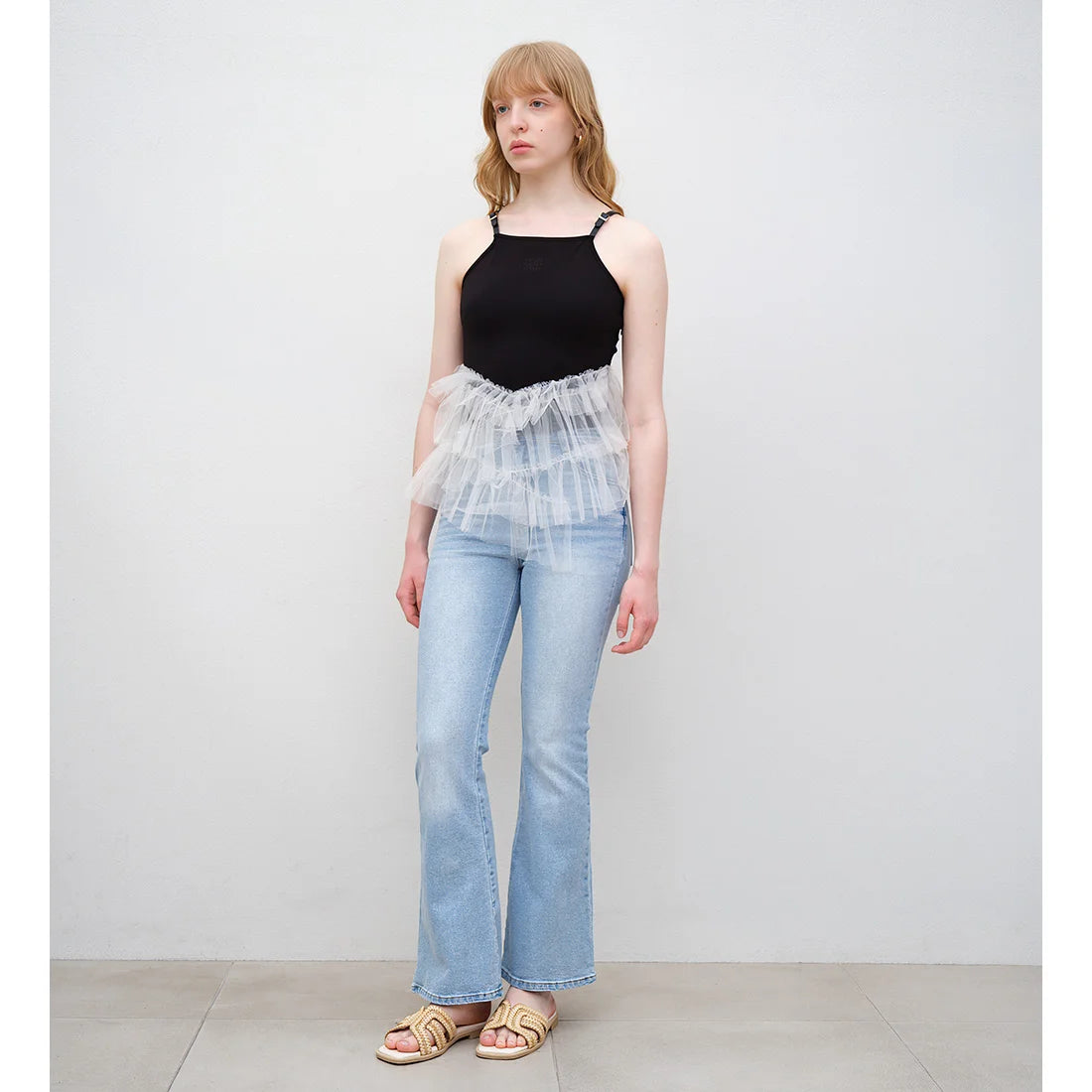 【新品預訂】日本製 Launa Lea 巴拿馬草編織材質平底涼鞋 (622)(自然色 Z/ Natural Z)