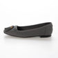 【新品預訂】日本製 Lauf Oletta 鑲邊流蘇設計的氣質平底鞋(LH120 Grey-S) (灰色)